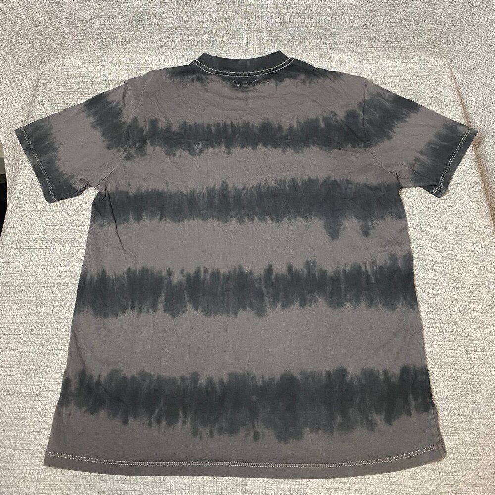 Vintage Guess shirt tie-dye black and gray - Picture 2 of 8